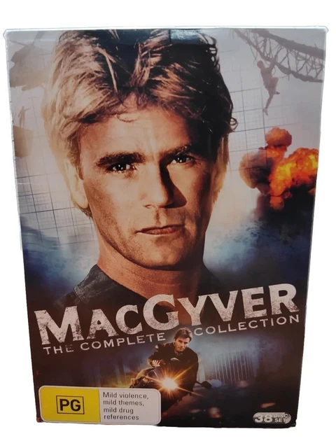 Macgyver The Complete Collection DVD Boxset Seasons 1,2,3,4,5,6,7   38-Disc Set