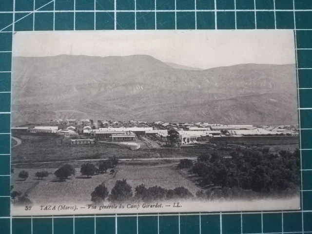 HH358 CPA Tbe Photo 1923 Morocco - Taza View General Camp Girardot