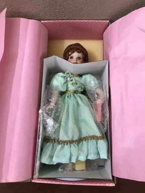Paradise Galleries Treasury Collection Shannon Shamrock Fairy Porcelain Doll
