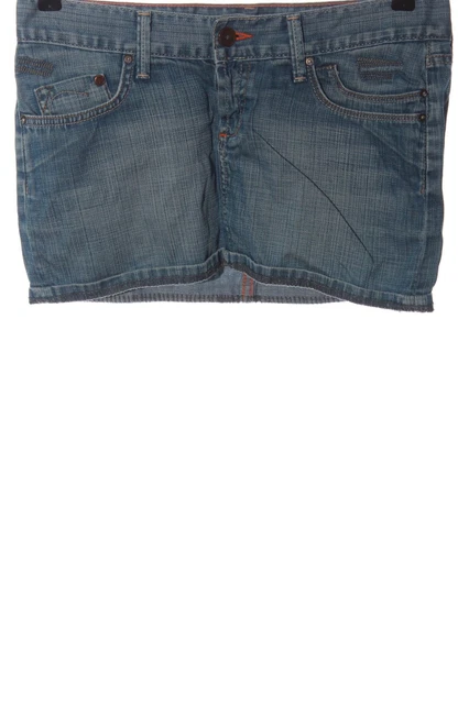 & DENIM Gonna di jeans Donna Taglia IT 42 blu stile casual