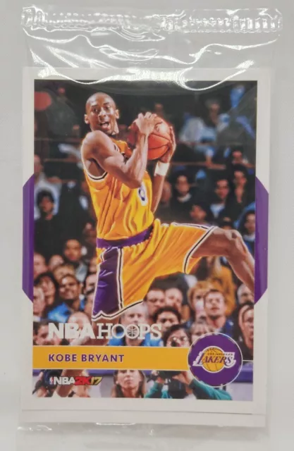 Kobe Bryant, NBA Hoops, Panini, NBA 2k17, Card No. 6 Unopened, Rare