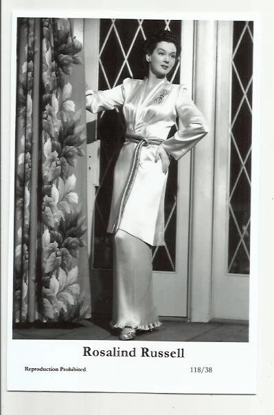 (B1) Rosalind Russell Swiftsure Photo Postcard (118/38) Filmstar Pin Up Glamor