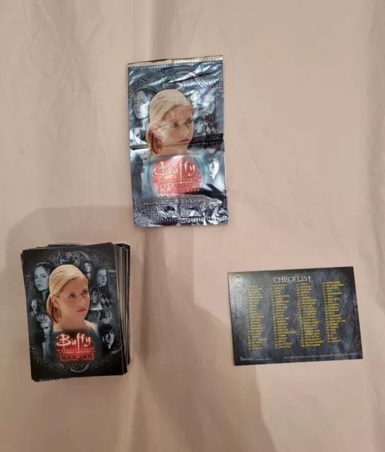 Buffy The Vampire Slayer Season 7 Trading Cards 90 Card Full Base Set Inkworks