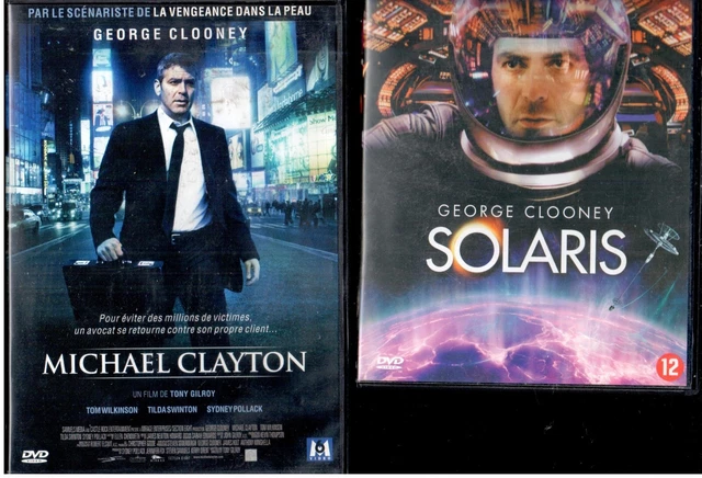Lot 2 DVD Solaris - Michael Clayton | George Clooney | Policier-Thriller