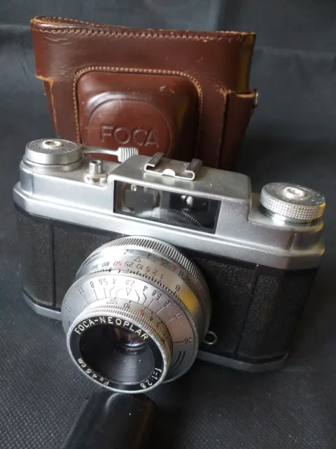 Appareil Photo Argentique Focasport II - Objectif Oplar Color - Pour Pièces/Ne Fonctionne Pas