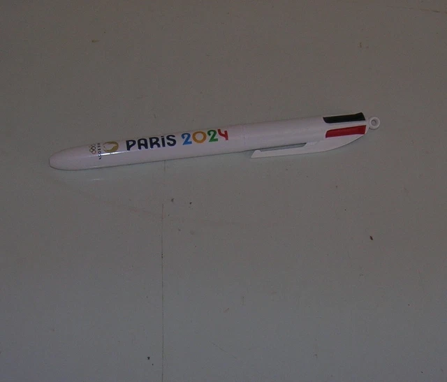 STYLO BIC 4 couleurs J.O Paris 2024 EUR 3,50 PicClick FR
