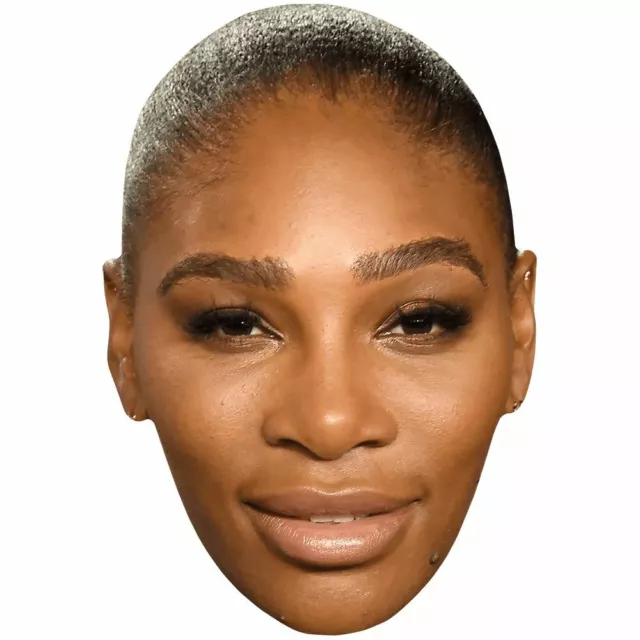 Serena Williams (Hair Up) Mascaras de personajes famosos