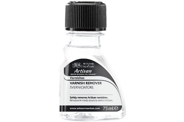 Removedor de barniz de aceite mezclable con agua artesanal Winsor and Newton - 75 ml