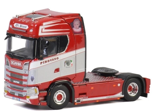 Camion Scania S Highline Avec Remorque Bâchée - WSI 1/50 - Modèle 01-3856 - Neuf Collector