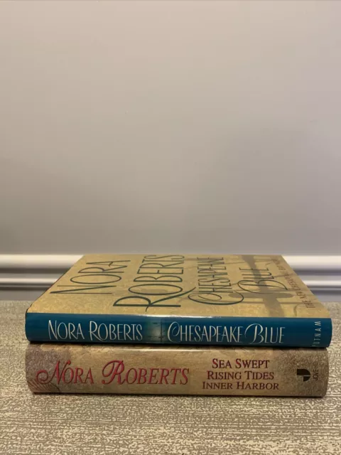 Lot of 4~ HARDCOVER Books ~ Nora Roberts ~ Complete Chesapeake Bay Series ~ VGC!