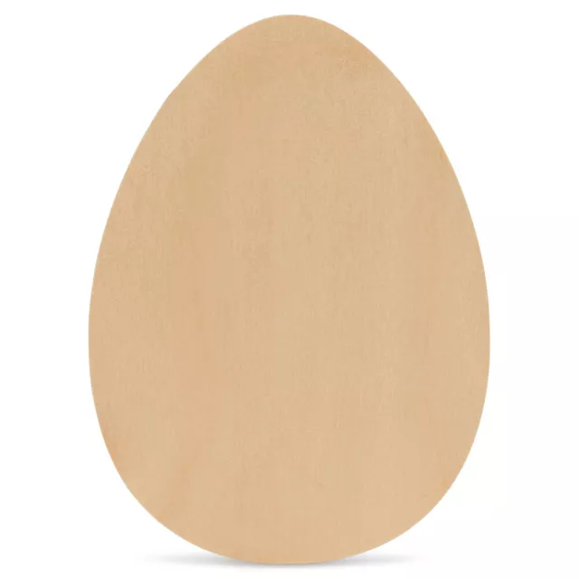 Wood Egg Cutout 4" x 3", Unfinished Egg Shapes, Easter Decor/Craft | Woodpeckers