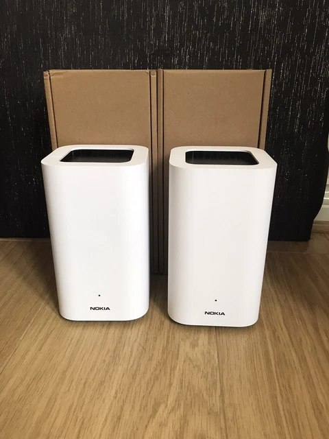 NOKIA WIFI BEACON 2 EasyMesh Wi-Fi 6 Router, Dual-Band AX1800, 1 x WAN ...