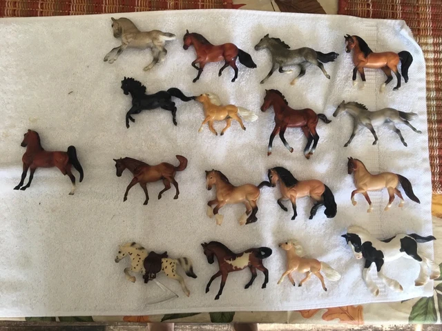 LOT OF 17 Breyer/Reeves  Miniature Horses Mostly 1999