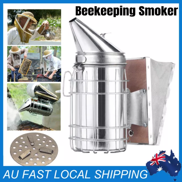 Bee Keeping Hive Smoker Stainless steel Heat Shield Board Beekeeping Equipment