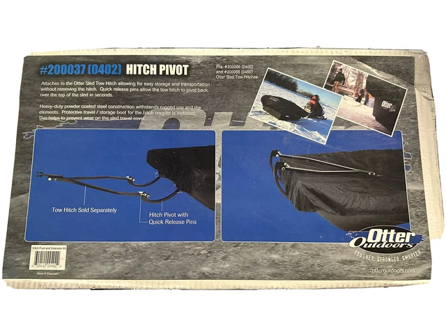 New Otter Tow Hitch Pivot - Fits #200086(0400) And #200085(0450) Otter Sleds