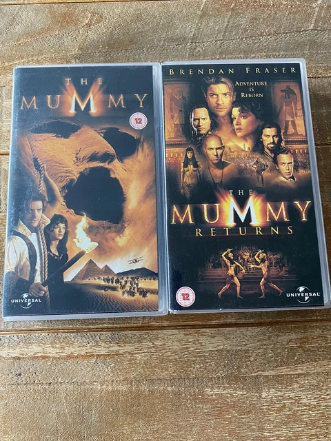THE MUMMY & The Mummy Returns VHS Videos Brendan Fraser Excellent ...