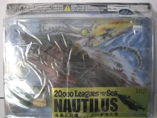 Nautilus Submarine Display Model X-Plus Japan Disney 20,000 Leagues (Brand New)