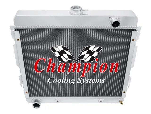 3 Row Ace Champion Radiator for 1970 1971 1972 Dodge Dart Big Block