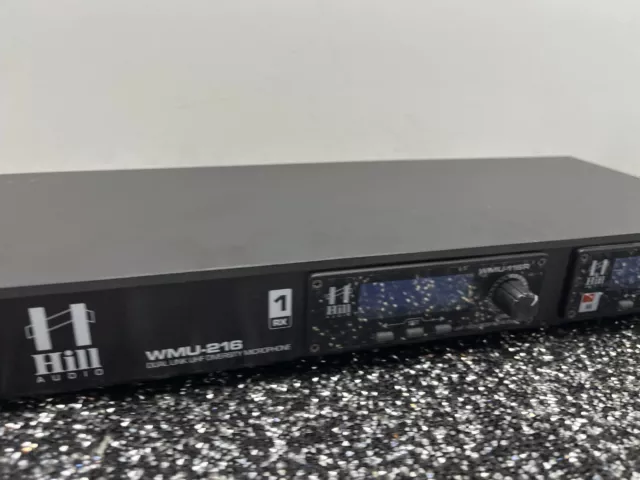 Hill Audio WMU-216 DUAL LINK UHF DIVERSITY MIKROFON WMU-116R x2 + SENDER 3