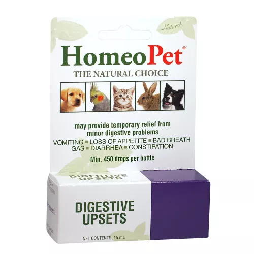 Digestive Upsets 15 ML by HomeoPet Solutions