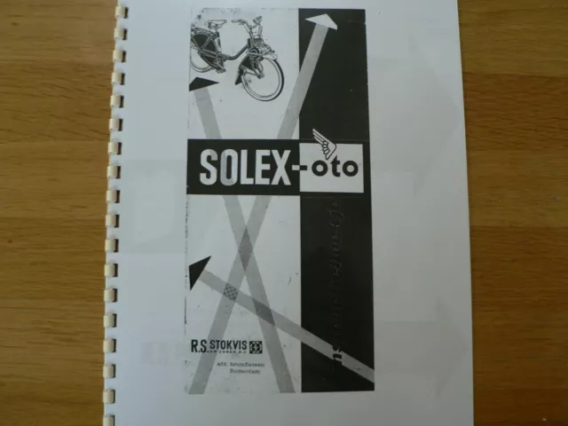 S0104 Solex---Instructie Boekje---Solex-Oto-Model