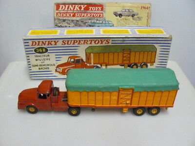 dinky 36B 896 porte arrière ou latérale  pour camion willeme baché modèle photo 