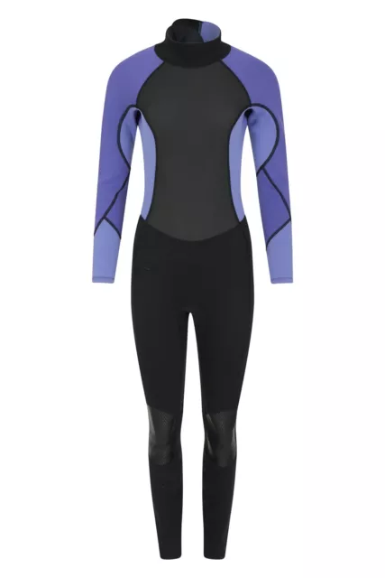 Mountain Warehouse Womens Wetsuit Contour Fit Easy Glide Zip Adjustable Ladies
