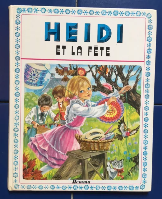 Livre Bd Heidi Et La Fete Hemma Primevere 1976 Bande Dessinee
