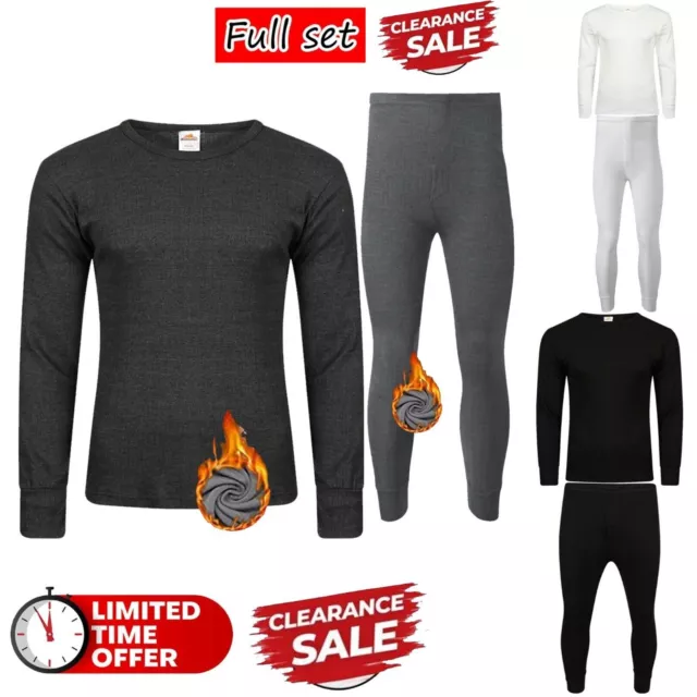 Men Thermal Legging Long Johns Base Layer Trouser Warm Underwear Pant Top Bottom