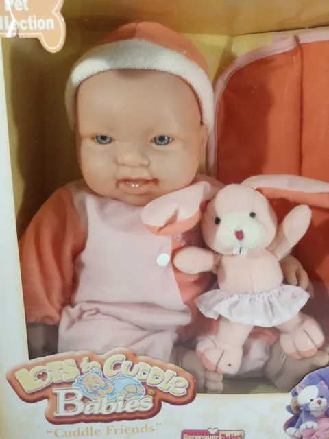 BERENGUER LOTS TO CUDDLE BABIES BABY DOLL CUDDLE FRIENDS 15” Pet Collection