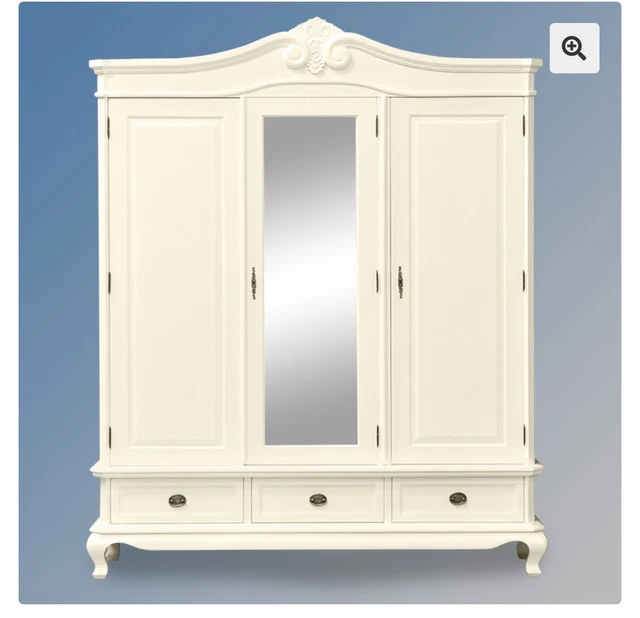 Mahogany Three Door Wardrobe