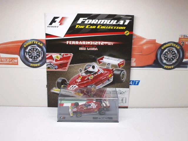 Ferrari 312 T2 – F1 1977 – Miniature Equipe 1/43 – MIB (neuf Boîte)