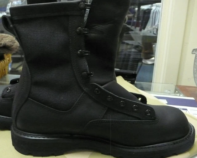 US ARMY BLACK Cloth Side Gore-Tex Boots Icb Infantry Combat Neu 3,5 X ...
