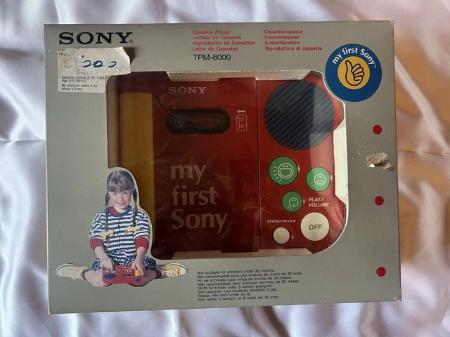 [メンテ可動品]my first sony TPM-8000カセットプレーヤー Sony TPM-8000 Repair Cassette Walkman - YouTube
