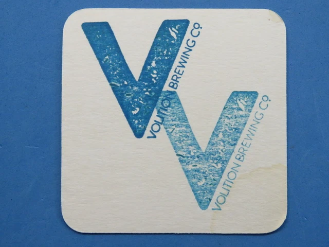 Beer Bar Coaster ~ VOLITION Brewing Craft Brewery ~ North Bend, WASHINGTON
