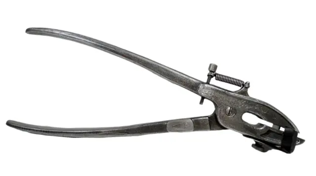 Finnish Set Tool Blade Setting E Adjusting Tool Pliers Marked Antique Vintage