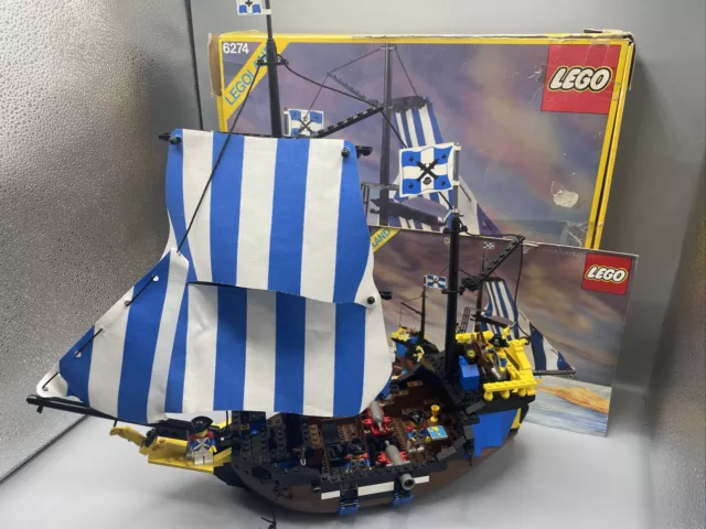 Lego Piratenschiff Set 6274,Caribbean Clipper,OBA,OVP,komplett,Konvolut