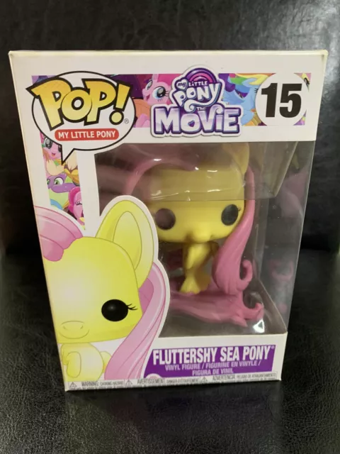 Funko Pop! My Little Pony The Movie Fluttershy Sea Pony #15 Vinyl Figure