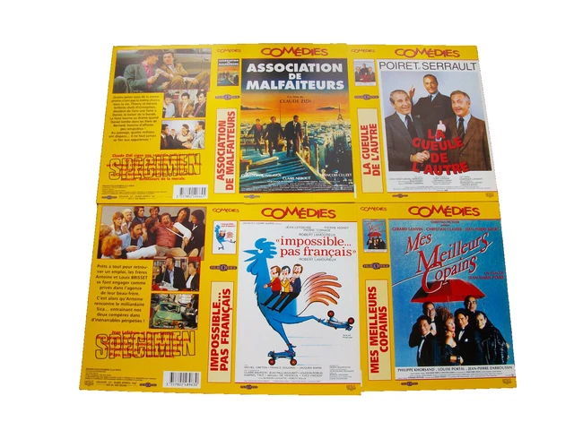 comedies-lot-de-9-jaquettes-vhs-comme-neuves-les-sous-doues-en