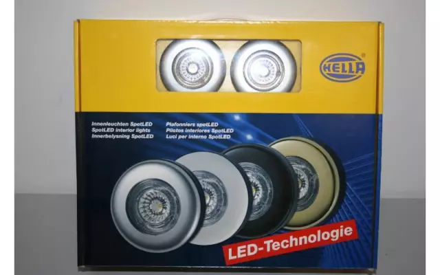 2JA 344 190-221 Hella LED Innenleuchtenset, Warmweiß. Celis Anneau de Lumière &