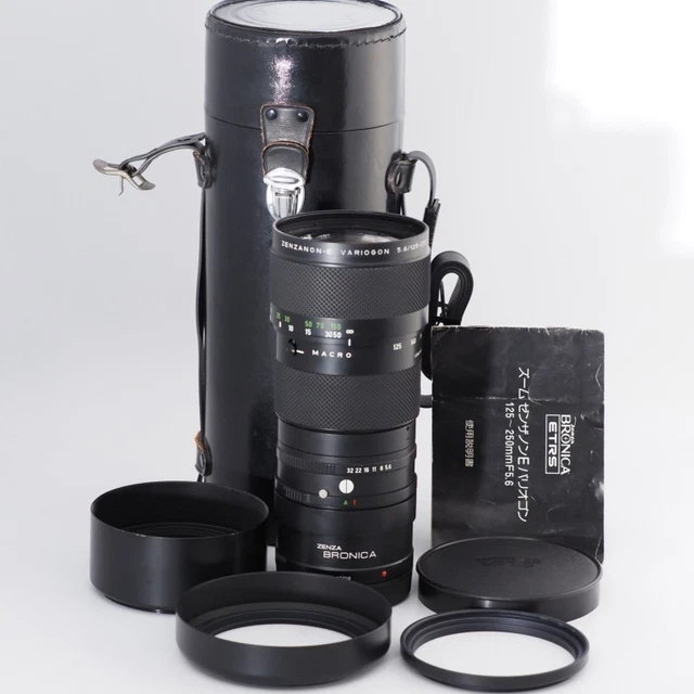 BRONICA ZOOM ZENZANON-E Variogon 125-250 mm F/5,6 pour ETRS [Exc+]