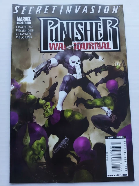 Punisher War Journal #25 Secret Invasion Marvel Comics 2009