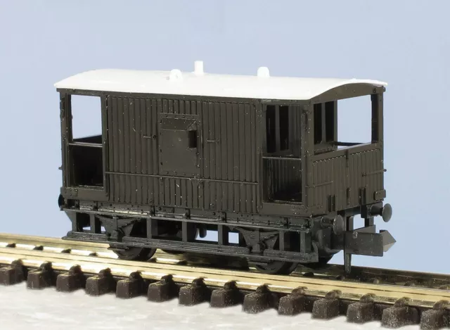 Peco KNR-49 N Gauge North Eastern Brake Van Kit