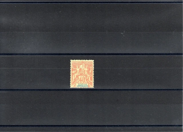 Timbre Senegal France Colonie 1892 N°17 Neuf* Mh