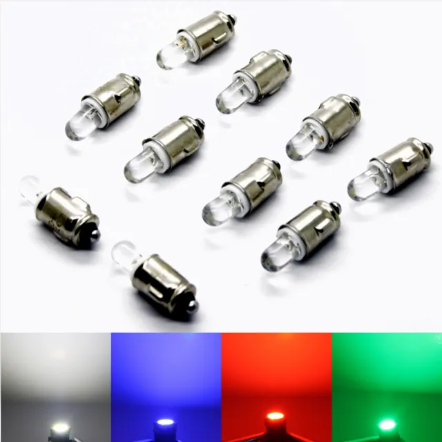 LED Ba7s 6V 12V Tachobeleuchtung Cockpitbeleuchtung Glas Lampe Beleuchtung weiß