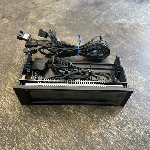 5FANS SPEED COMPUTER Fan Controller CPU Temperature Sensor PC Cooling