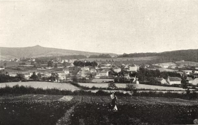 NIÈVRE. Saint-Honoré-les-Bains 1905 old antique vintage print picture