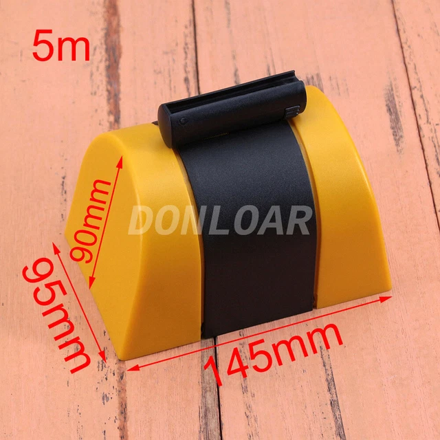 New 5m yellow Retractable barrier tape safety crowd control warning tape