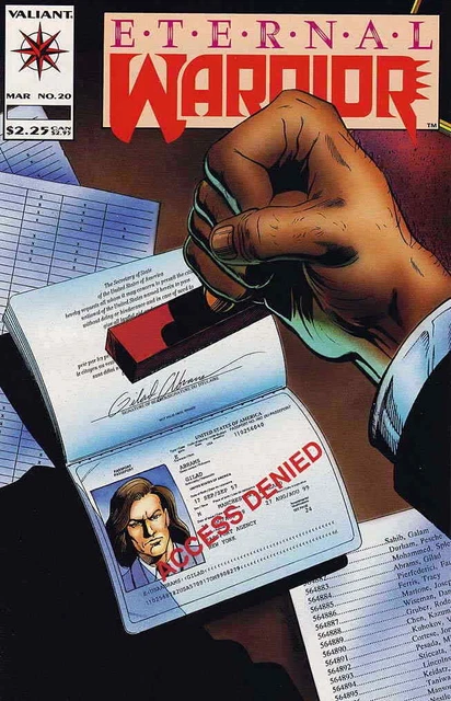 Eternal Warrior #20 VF; Valiant | we combine shipping