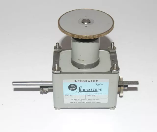 Librascope Integrator Assembly p/n: L200011381 General Precision Inc  (C1)